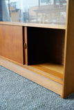 Mid Century Herbert Gibbs Glass Fronted Teak Display Cabinet / Shelving Unit 
