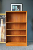 Mid Century Teak Tall Bookcase Wall Unit Display Shelves G Plan