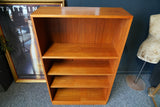 Mid Century Teak Tall Bookcase Display Shelves G Plan
