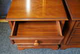 Victorian Style Mahogany Pair of Bedside Cabinets Bedroom Furniture