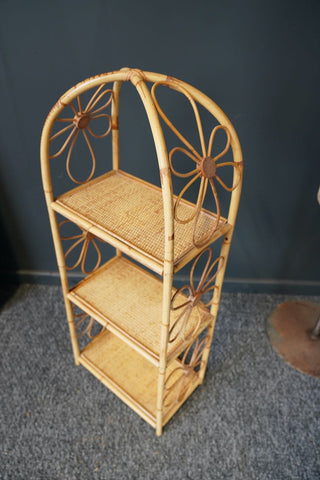 Small bamboo on sale shelf unit