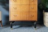 Mid Century Bank of Tall Chest of Drawers E Gomme for G-Plan 1960s