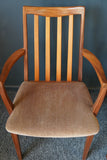 Mid Century 2 x Teak Carver Dining Chairs by Leslie Dandy for G-Plan 1960s Code 2689/33