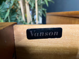 Mid Century Sleek Sideboard / Credenza by Vanson for Heals 