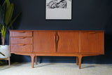 Mid Century Small Jentique Teak Sideboard Storage 1960s