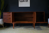 Mid Century Small Jentique Teak Sideboard Storage 1960s