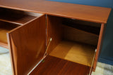 Mid Century Small Jentique Teak Sideboard Storage 1960s