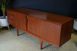 Mid Century Small Jentique Teak Sideboard Storage 1960s