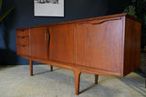 Mid Century Small Jentique Teak Sideboard Storage 1960s