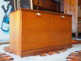 Vintage Retro Teak Unit Storage Filing Cabinet - erfmann-vintage