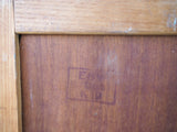 Vintage Retro Teak Bedside Table with cubby hole & Drawer - erfmann-vintage