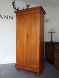 19th Century Two Door French Made Walnut Cupboard - erfmann-vintage