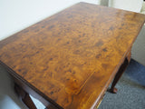 Georgian Style Burr-Elm Side Table Reproduction - erfmann-vintage