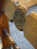 Antique Pugin Style Gothic Revival Oak Occasional Chairs - erfmann-vintage