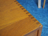 Mid Century Danish Console / Hallway Table Sideboard Pale Teak - erfmann-vintage