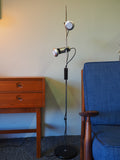 Industrial Chic Double Bulb Angle Standing Lamp - erfmann-vintage