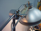 Industrial Chic Aluminium Standing Hospital Lamp - erfmann-vintage