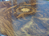 Edwardian Octagon Shaped Occasional Table Inlaid Marquetry Detail - erfmann-vintage