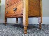 Edwardian Dressing Table with Drawers & Mirror Rustic/Country Style - erfmann-vintage