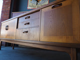 Mid Century G-Plan Teak Sideboard with Two Recessed Drawers - erfmann-vintage