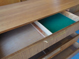 Mid Century Teak Sideboard with Handsome Framing on Cupboard Doors - erfmann-vintage