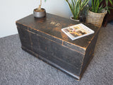 Vintage Wooden Tool Box / Coffee Table Storage Waxed - erfmann-vintage
