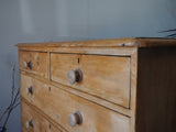 Victorian Pine Chest of Drawers Rustic Shabby Chic - erfmann-vintage