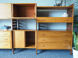 Mid Century Ladderax Wall System by Robert Heal for Staples of Cricklewood, 1960s - erfmann-vintage