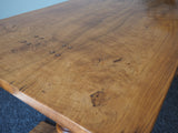 20th Century Reproduction Rare Solid Oak and Ash Serving or Refectory Table - erfmann-vintage