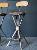 Industrial Style Bar Stools Breakfast Bar Kitchen Seating