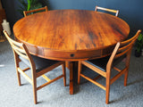Mid Century Bridgeford Rosewood Dining or Centre Table Robert Heritage for Archie Shine - erfmann-vintage