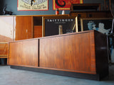 Mid Century Hornslel Mobelfabrik Dark Teak Sideboard - Made in Denmark - erfmann-vintage