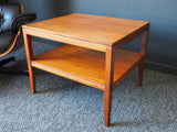 Mid Century Vintage Teak Square Shaped G-Plan Style Coffee Table