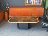 Mid Century Artistic Designed Rectangular Coffee Table by Paul Kingma
