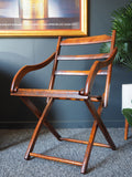 Antique 19th Century Campaign Folding Chair
