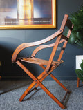 Antique 19th Century Campaign Folding Chair