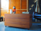 Vintage Retro Teak Box Coffee Table with Great Storage - erfmann-vintage