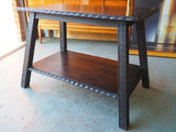 Jacobean Style Dark Oak Occasional or Side Table - erfmann-vintage