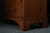 Antique Victorian Satinwood Chest of Drawers Storage Bedroom Furniture 