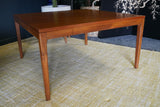 Mid Century Swedish or Danish Teak Square Coffee Table 1960s