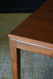 Mid Century Swedish or Danish Teak Square Coffee Table 1960s