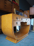 Art Deco Sideboard Birdseye Maple Beautiful Design - erfmann-vintage