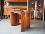 Art Deco Extending Dining Table Walnut Desk - erfmann-vintage