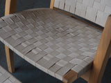 Contemporary Danish Reclining Chair & Footstool Vejle Mobelsuedkeri ApS - erfmann-vintage