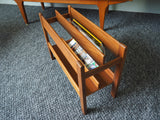 Mid Century Magazine Rack by Guy Rogers for Fyre Lady of Banbury - erfmann-vintage