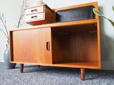 Mid Century NATHAN Retro Telephone Table / Sideboard Storage - erfmann-vintage