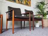 Danish Model 209 Diplomat Rosewood Chairs by Finn Juhl for Cado, 1960s - erfmann-vintage