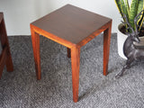 Danish Mid Century Side Table Lamp Table in Rosewood - erfmann-vintage