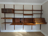 VTG Mid Century Danish Wall System PS-System Style Rosewood LARGE